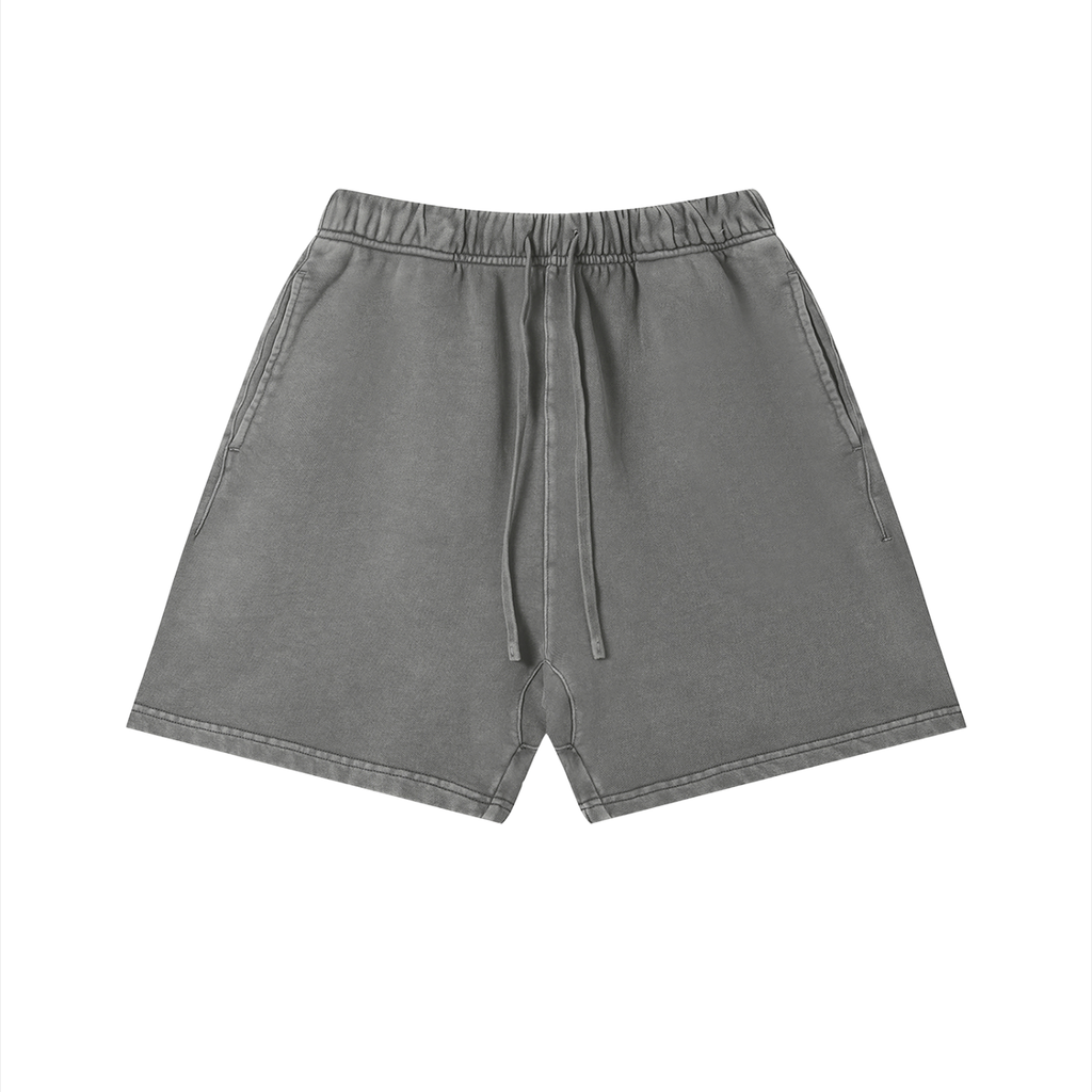 Unisex Vintage Wash Cotton Shorts