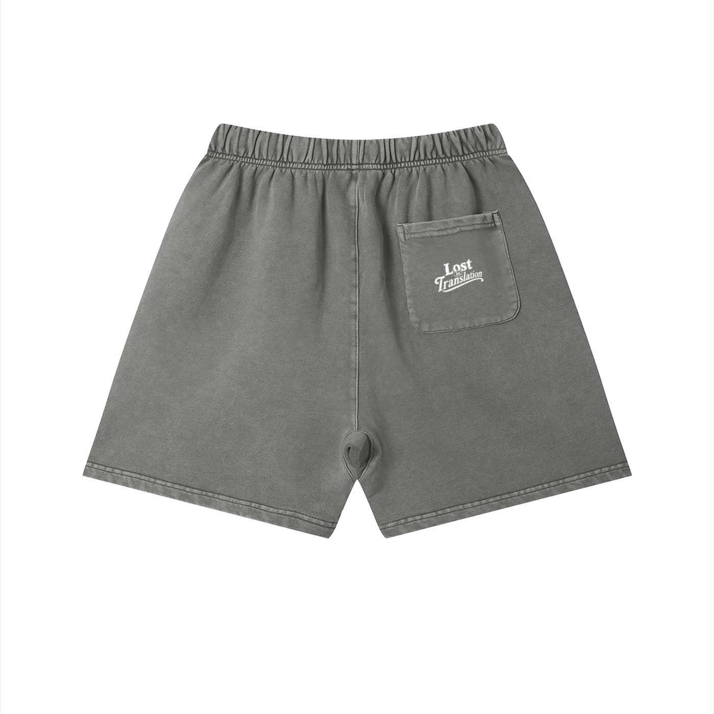 Unisex Vintage Wash Cotton Shorts