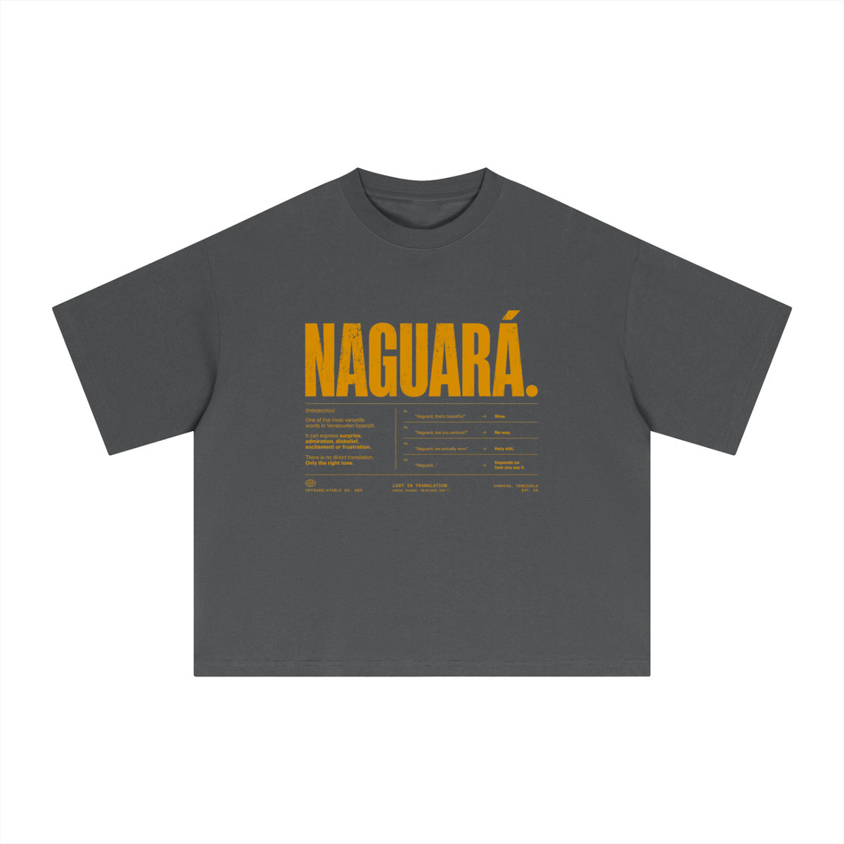 shirt,boxy,venezuela,words,language,naguara