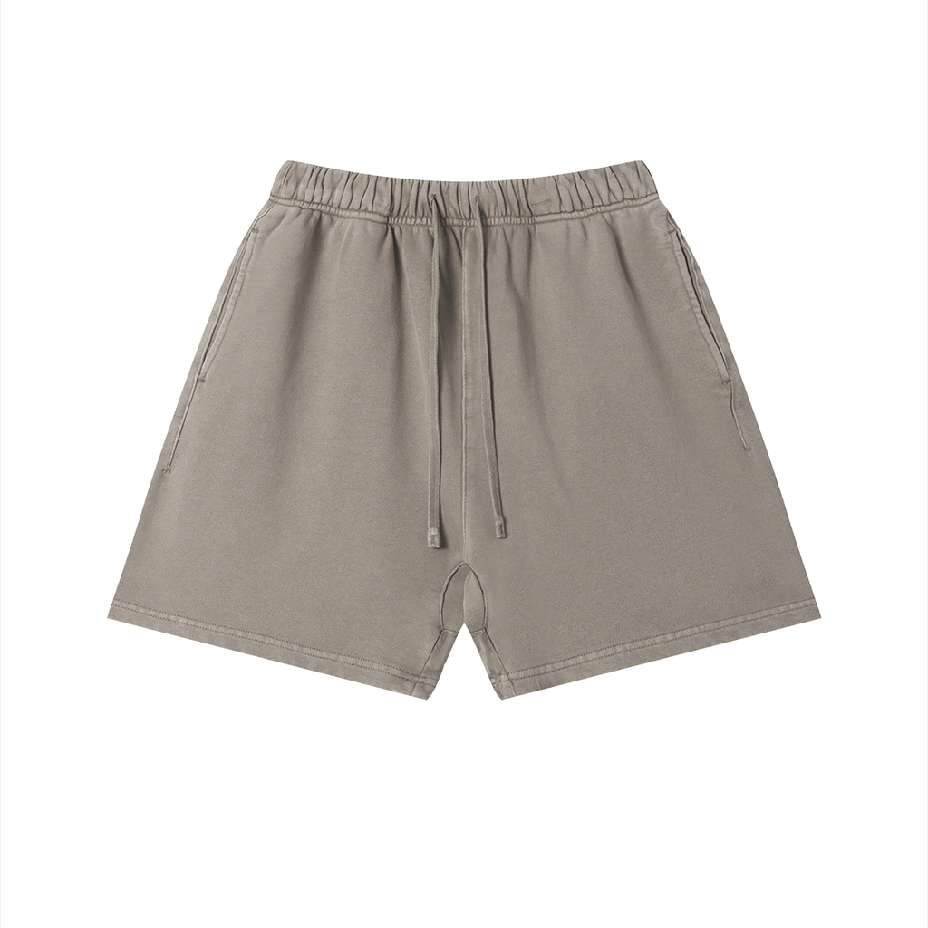 Unisex Vintage Wash Cotton Shorts