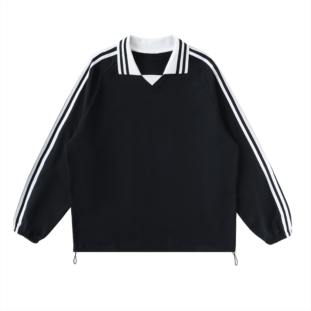 Heavyweight Striped Sweatshirt