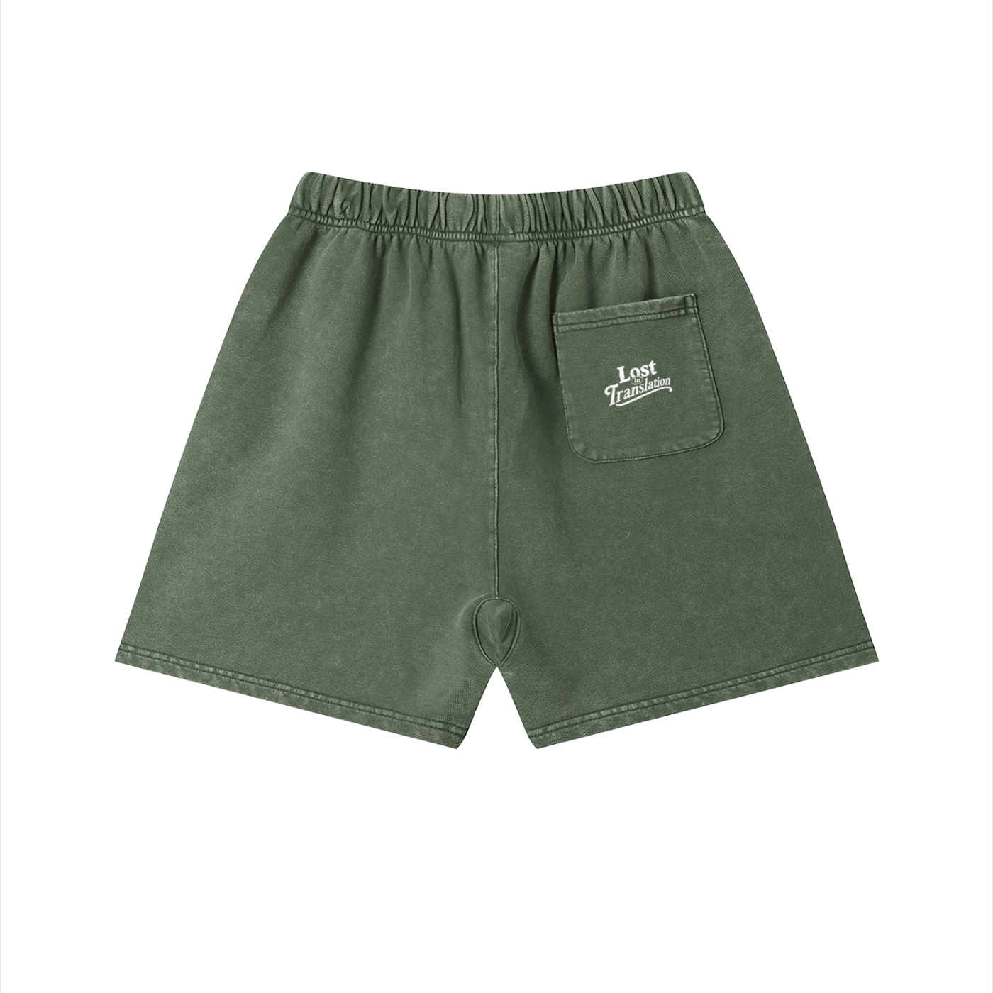 Unisex Vintage Wash Cotton Shorts